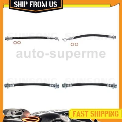 Juego de 4 mangueras de freno traseras Sunsong Sunsong 2017 2,0 L Foto 1 de 4