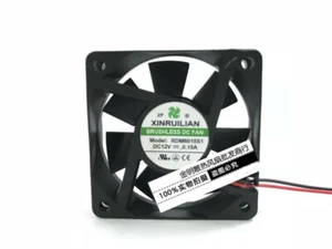 XINRUILIAN 6015 6CM RDM6015S1 DC12V 0.15A 2-wire silent inverter fan. - Picture 1 of 2