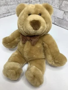 Vintage Animal Alley Plüsch Hughbert Bär braun hellbraun Teddy selten Stofftier - Bild 1 von 9