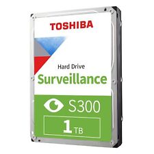 Toshiba 1TB S300 Surveillance HDD - 3.5' SATA Internal Hard Drive Supports up to