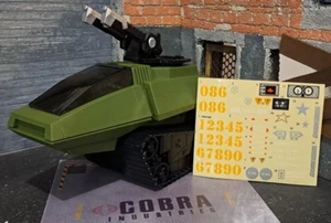 GI JOE ~ 2015 SDCC CHIMERA HISS ~ CRIMSON STRIKE ~ 100% comp y pegatinas sin usar - Imagen 1 de 4