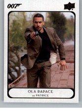 2021 Upper Deck James Bond Villains and Henchmen Base Cards Pick From List