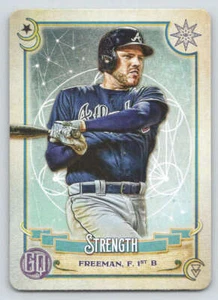 2020 Topps Gypsy Queen Tarot of the Diamond #TOD14 Freddie Freeman (ref 223110) - Picture 1 of 2
