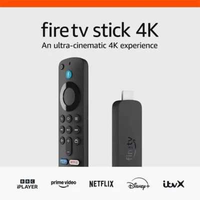 Amazon Fire TV Stick 4K - 2024 (2nd Gen)  With Voice Remote Brand New - Image 1 of 4