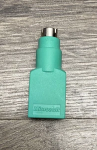 MICROSOFT USB TYPE A FEMALE TO PS/2 MALE ADAPTER FOR MOUSE - Picture 1 of 1