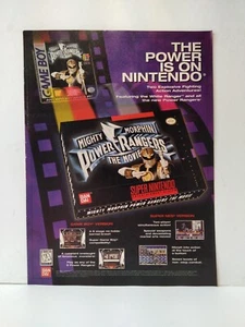 Mighty Morphin Power Rangers Print Ad Magazine Poster Vintage Official Art 1995 - Bild 1 von 1