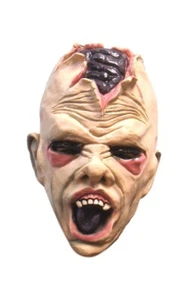 Halloween Open Skull Zombie Crying Baby Creepy Monster Latex Mask 50192 - Picture 1 of 1