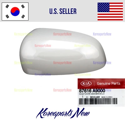 View Mirror Scalp Cover Cap Left DRIVER 87616A9000 ⭐OEM⭐ KIA SEDONA 2015-2021 - Imagem 1 de 2