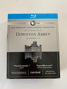 Downton Abbey: Seasons 1-5 Box Set Blu-ray Discs Special Edition - Picture 1 of 3