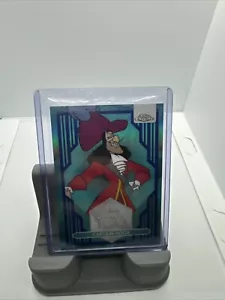 2023 Topps Chrome Disney 100 Captain Hook Light Blue Refractor #/75 - Picture 1 of 9