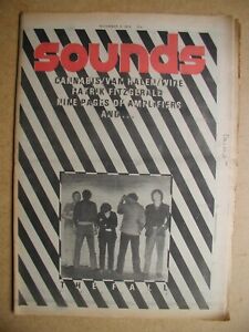 Sounds. November 4, 1978. The Fall, Matumbi, Wire, Van Halen, Cannabis etc