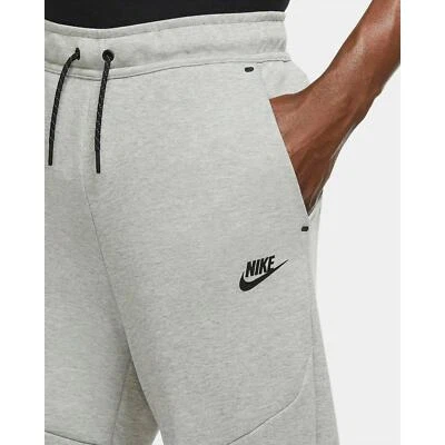 Pantalones de chándal Nike Tech polar con puños gris jaspeado OG CU4495-063 para hombre 3XL XXXL Foto 1 de 4