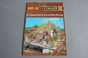 X037 FALLER Train catalogue Start Ho N 36 pages Ref 840 29,7*21 cm F - Picture 1 of 7