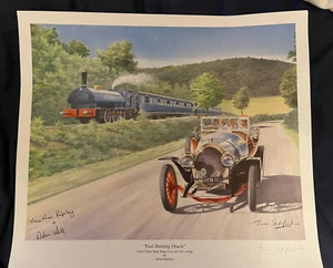 ADRIAN HALL HEATHER RIPLEY SIGNED BRIAN SAPSFORD LTD CHITTY CHITTY BANG BANG - Picture 1 of 5