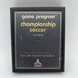 Atari 2600 - Campeonato de Fútbol - CX-2616 - Carro de Juego SOLAMENTE - 1980 - Funciona - Imagen 1 de 8