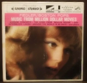 Music From Million Dollar Movies Arthur Fiedler 4 Trk 7 1/2 IPS Reel Leader Tape - Bild 1 von 7