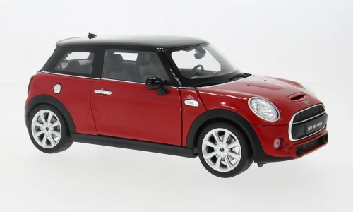 Welly Mini Cooper S Red/Black 2014 1:18 - Image 1 of 1