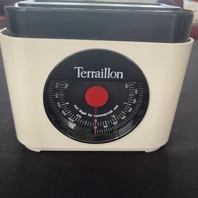 Terraillon Kitchen Scale Vintage 2200g 5 lb White & Black NIB - Image 1 of 4