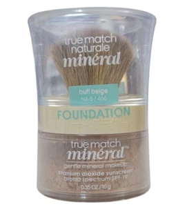 L'OREAL True Match Mineral Foundation Buff Beige N4-5 / 466 Loreal New Sealed - Picture 1 of 2
