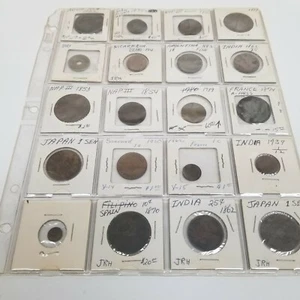 20 Coin Lot Mixed Foreign/World Coins GREAT VARIETY OLD and Rare types! LOOK - Picture 1 of 4