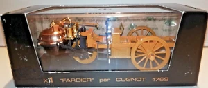 Vagón de vapor Brumm 1:43 Fardier par Cugnot 1769 embalaje original serie X01 Old Fire - Imagen 1 de 19