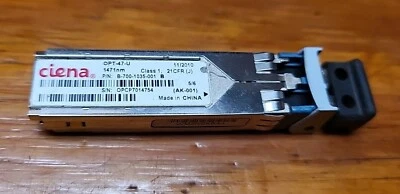 GENUINE CIENA B-730-1035-001 B OPT-47-U 1470nm 120km SMF LC DOM - Image 1 of 2