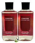 Bath & Body Works Canyon for Men 3-in-1 Hair, Face and Body Wash x 2
