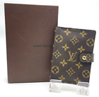 Authentic Louis Vuitton Monogram Agenda PM R20005 Notebook W/Box NS040324