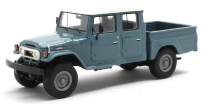 wonderful modelcar TOYOTA HJ45 LANDCRUISER CREW CAB Pick-UP 1965 - grey - 1/43 - Image 1 of 4
