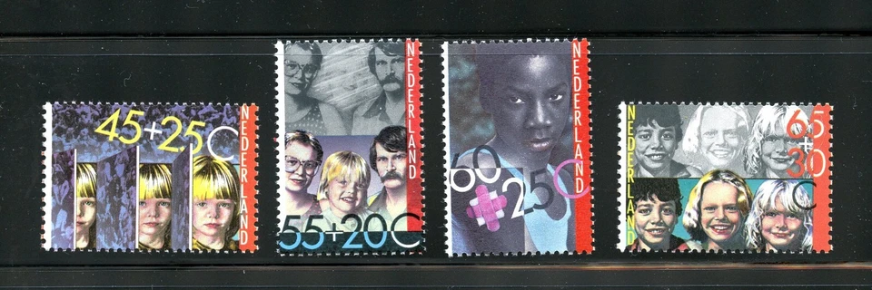Netherlands Complete MNH Set #B573-576 Surtax for Child Welfare Stamps - Image 1 of 1