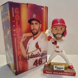 PAUL GOLDSCHMIDT MVP BOBBLEHEAD St. Louis Cardinals SGA 8-4-23 with Original Box - Picture 1 of 9