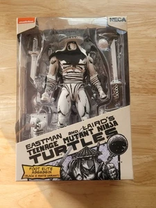 NECA Teenage Mutant Ninja Turtles Mirage Foot Elite Assassin - RARE White - Bild 1 von 8