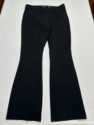 Pantalones acampanados Pixie Old Navy para mujer talla 14 negros elásticos mezcla de algodón calce Foto 1 de 4