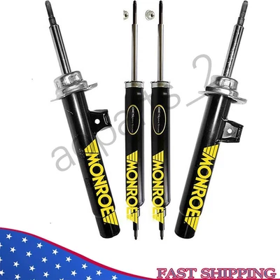 Novo kit de substituição de apoios de suspensão dianteiros e amortecedores traseiros Monroe para BMW 128i 08-13_AO - Imagem 1 de 4