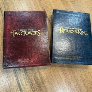 The Lord of the Rings Two Towers & Return King Special Extend Edition 8 Disc DVD - Picture 1 of 7