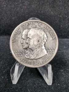 1921 50c Alabama Commemorative Half Dollar Circulated 4285 - Picture 1 of 2