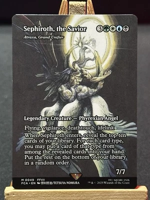 Sephiroth, the Savior - Atraxa, Grand Unifier (Showcase) Final Fantasy: Through - Image 1 of 2
