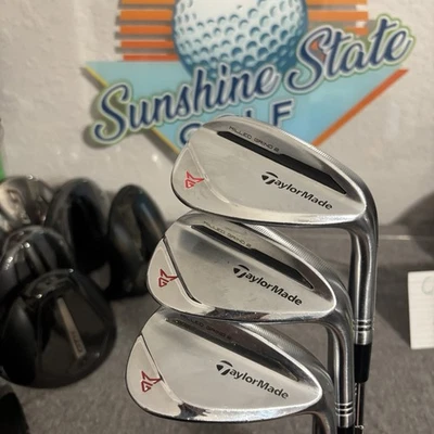 Taylormade MG2 Milled Grind 2 Wedge Set (52-56-60) - Project X 6.0 Steel - Image 1 of 4