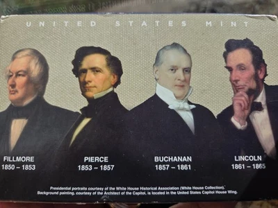 2010 U.S. Mint Presidential 1$ Dollar Coin Proof Set Complete With Box & COA - Image 1 of 3