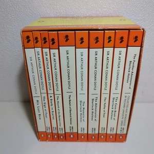 THE SHERLOCK HOLMES COLLECTION PINGUIN 10 BÜCHER BOX SET ARTHUR CONAN DOYLE - Bild 1 von 8