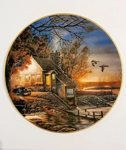 VTG TERRY REDLIN PORCELAIN PLATE "THAT SPECIAL TIME" #5602 - Picture 1 of 4