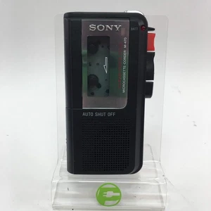 Broken Sony M-470 Cassette Recorder MicroCassette Clear Voice No Power READ - Picture 1 of 11