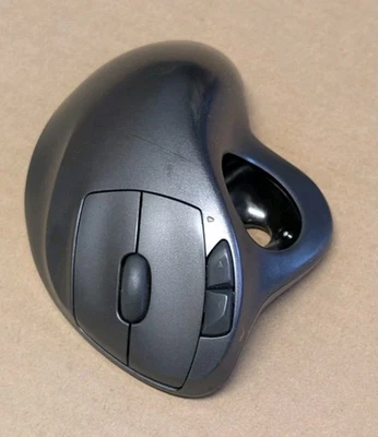 Logitech M570 Wireless Trackball Mouse No USB Receiver No Trackball - Image 1 of 4