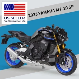 RARE YAMAHA MT-10 SP HYPERNAKED MOTORCYCLE MODEL NEW 1:18 BIKE REPLICA BY MAISTO - Picture 1 of 10
