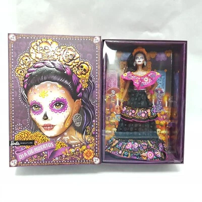 Barbie Dia de Muertos Mexico Day of the Dead 12 in Doll w/ Certificate 2021 Goth - Image 1 of 4