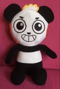 Ryan's World Combo Panda schwarz weiß weiches Plüschtier 12"" Just Play 2019 - Bild 1 von 12