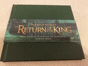 Lord Of The Rings Return of King CD Soundtrack w BONUS DVD Howard Shore Score VG - Imagen 1 de 5