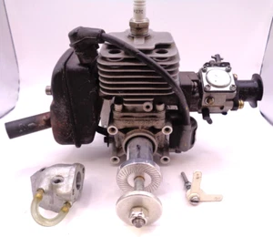 Zenoah 26cc Petrol aero engine side exhaust good condition with ignition unit - Picture 1 of 9