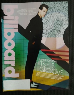 Billboard Magazine January 24, 2015 - Mark Ronson Hits His Groove - Image 1 of 2