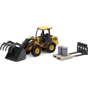 New-Ray 1:18 Scale Volvo L25 Wheel Loader w/Interchangable Parts - Picture 1 of 1